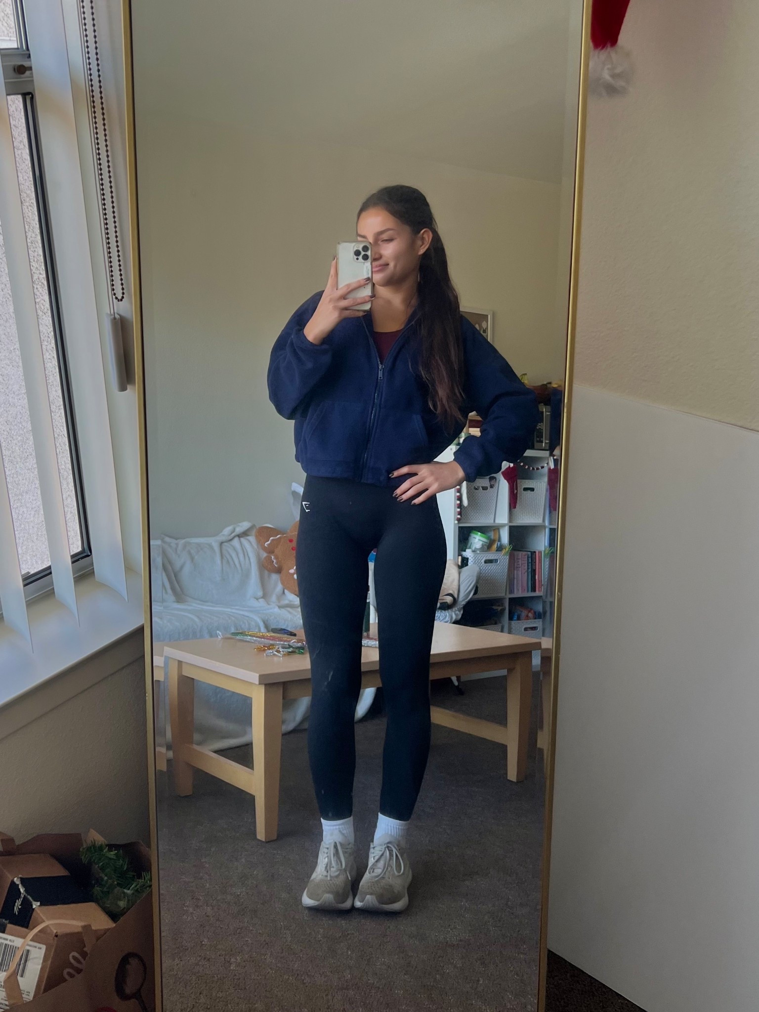 cold gym fit w/ my fav leggings ! 🥶❄️💙

#LTKActive