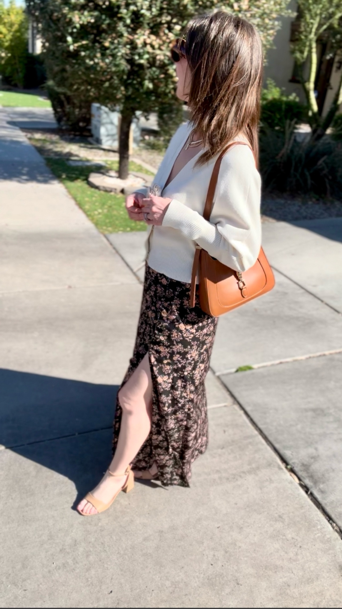 Spring Outfit
✨
Spring Fashion, Spring Style
✨
Maxi skirt, Shannon heels, flower cardigan 

#LTKSeasonal #LTKshoecrush #LTKstyletip