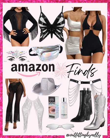 Amazon Finds ! ♥️

Festival outfit ideas, festival fashion, amazon fashion finds, amazon makeup, party outfits, festival accessories

#festivalfit #festivalmakeup #fesivaloutfits #festivaloutfitideas #musicfestivaloutfit #festivalstyle #westernfashion #festivaloutfitinspo #festivalfashion #partyoutfit #partyoutfits #festivalinspo 
#festivaloutfit #amazon #bestsellers #amazonfashion #festival #summeroutfits #amazonfinds #founditonamazon #summerfashion #westernboots #swimsuits #meshpants #accessories #amazonbags #fringeboots #facestickers 

Amazon pants
Amazon bags
Amazon hats
Amazon swimsuits
Amazon accessories 
Amazon costumes 
Amazon rompers 
Amazon jumpsuit 
Amazon body glitter gel
Amazon tops 
Amazon 2 piece outfits
Amazon monokini
Amazon deals
Amazon best sellers
Amazon sunglasses
Amazon boots
Party outfits 
Summer outfit
Festival outfits 
Festival outfit
Resort outfits
Summer looks
Summer fashion
Summer outfits
Mini purse
casual outfits 
Amazon finds
Face stickers
Mesh Sheer pants
Amazon clubwear
Face and body tattoo
Rhinestone tattoos 
Costume outfit
Cowboy boots
Western boots
Cowgirl hat
Body glitter 

#LTKFestival #LTKSeasonal #LTKshoecrush