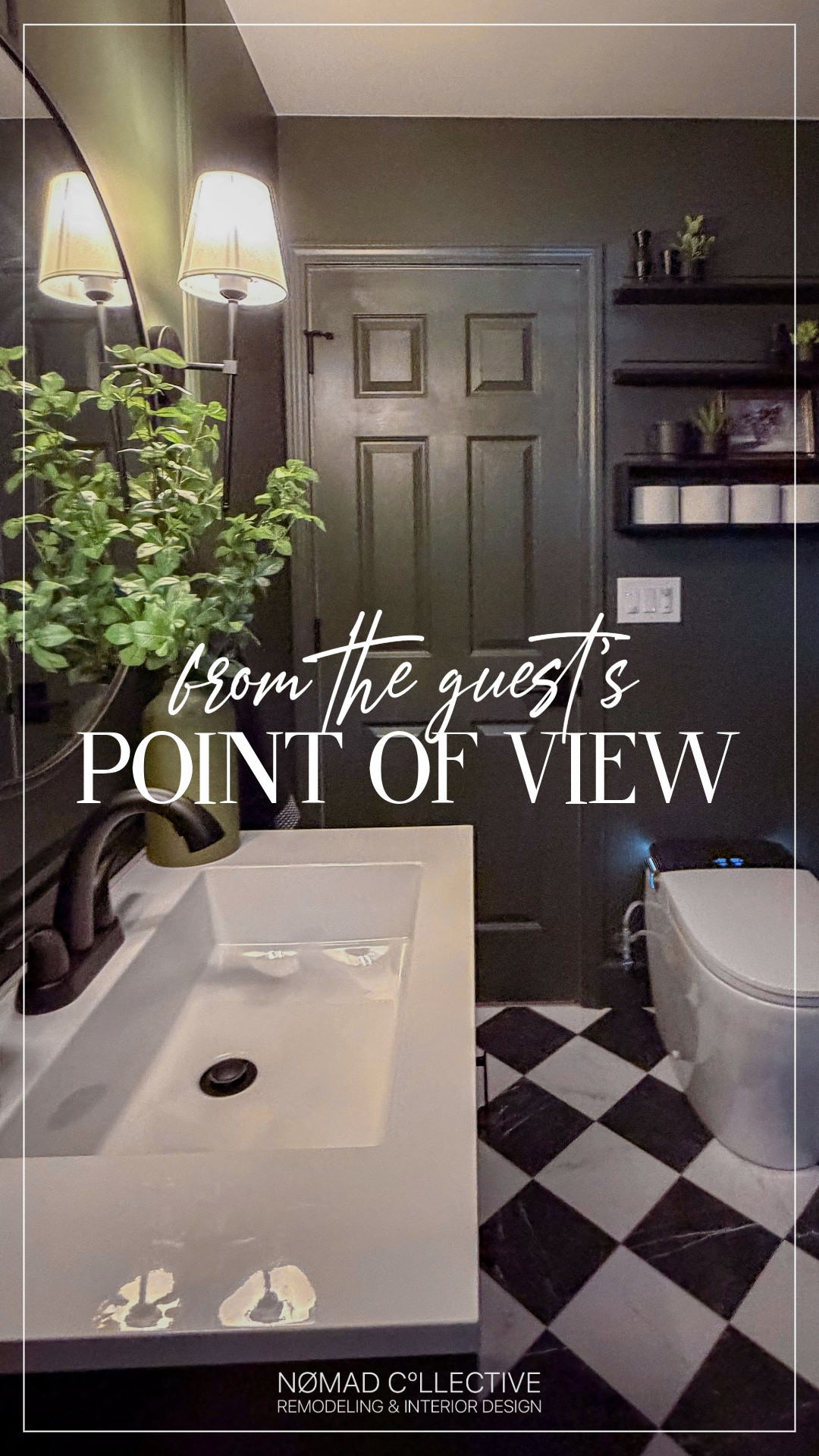 A bathroom with a mission to impress. We love a guest bath because it’s the perfect place to have a little fun—try the wallpaper, play with pattern, or take a color somewhere you wouldn’t in a larger space. It’s a small room with a door, so you can take a creative risk without committing the whole house. Our advice? Take full advantage of it.

#LTKHome