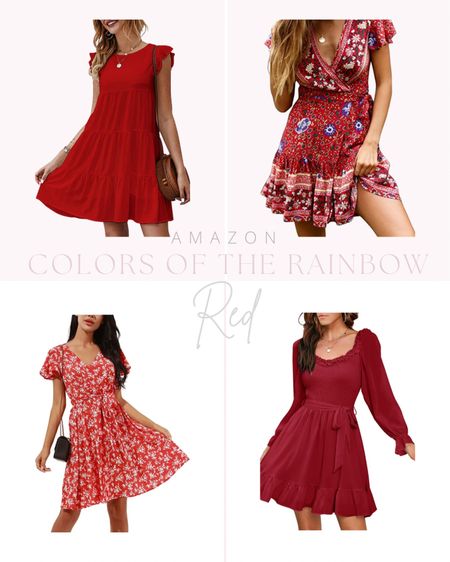 Amazon Red Dresses 

#LTKFind