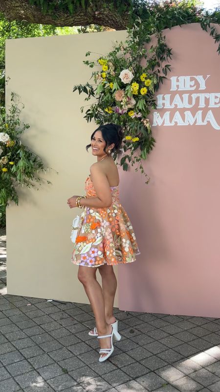 Obsessed with this floral appliqué dress for special events and if you look closely my shoes have pearls on them! 
Take 20% OFF my white bucket bag with code: HAUTE20
…
#floraldress #weddingguest #bucketbag #giginewyork 

#LTKshoecrush #LTKitbag #LTKVideo
