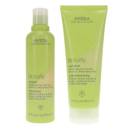 Aveda Be Curly Shampoo 8.5oz & Curly Conditioner 6.7oz for Curly Hair Set | Walmart (US)