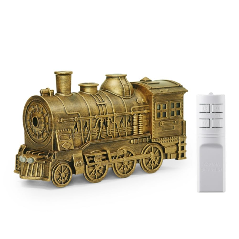 Train Air Diffuser Steam Train Diffusers for Essential Oils Remote Train Humidifier（US Plug） | Amazon (CA)