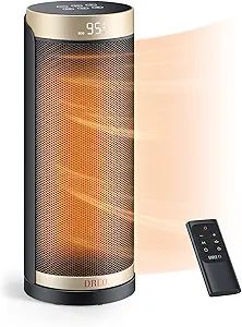 Dreo Space Heater for Indoor Use, 1500W Fast Heating Ceramic Electric Heater with Thermostat, Rem... | Amazon (US)
