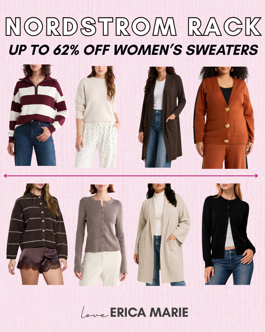 Sweater weather is just around the corner! I found these pretty sweaters and cardigans for up to 62% off, making it the perfect time to stock up on cozy layers for the new season.

#Falloutfit #Sweaters #Cardigan  

 #LTKSaleAlert
