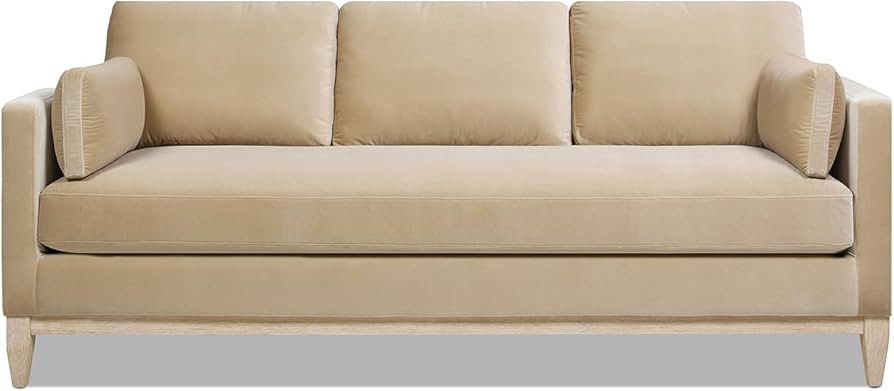 Jennifer Taylor Home Knox 84" Modern Farmhouse Performance Velvet Living Room Sofa Couch | Amazon (US)