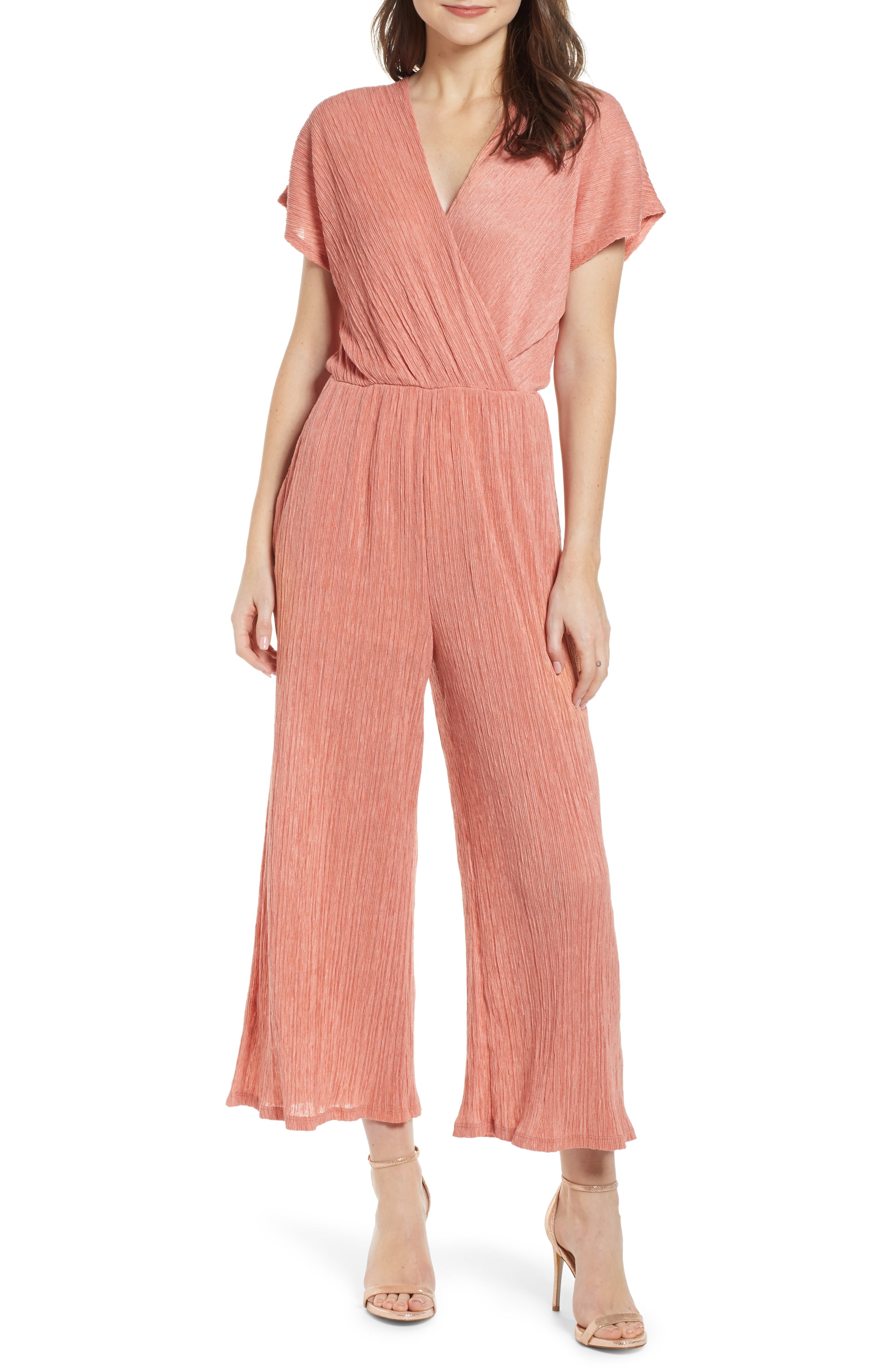 Textured Jumpsuit | Nordstrom