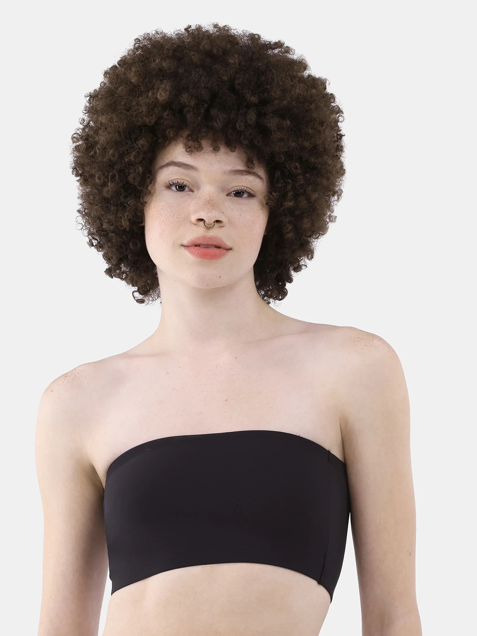 No Boundaries Women's Fit Stretch Bandeau Bra, Sizes XS-3XL | Walmart (US)