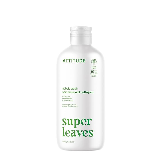 ATTITUDE Bubble Bath, EWG Verified, Plant and Mineral-Based, Dermatologically Tested, Vegan Body ... | Amazon (US)
