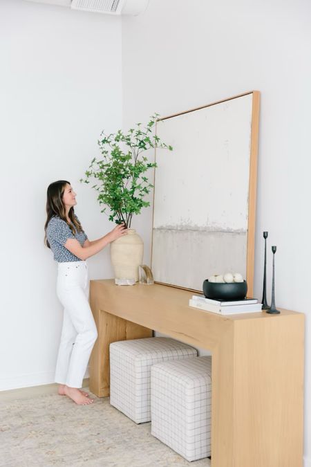 My oversized white oak front entry table deserves the spotlight! I love how chunky it is.. it fills up our entryway perfectly! The quality is unmatched & I talked the builder into letting you have one too 😉 shop below! Check out all HD+C has to offer on Etsy! 

Chunky entryway table. Floating shelves. Nursery shelves. White oak mantel. Etsy. Small business.

#LTKFind #LTKsalealert #LTKhome