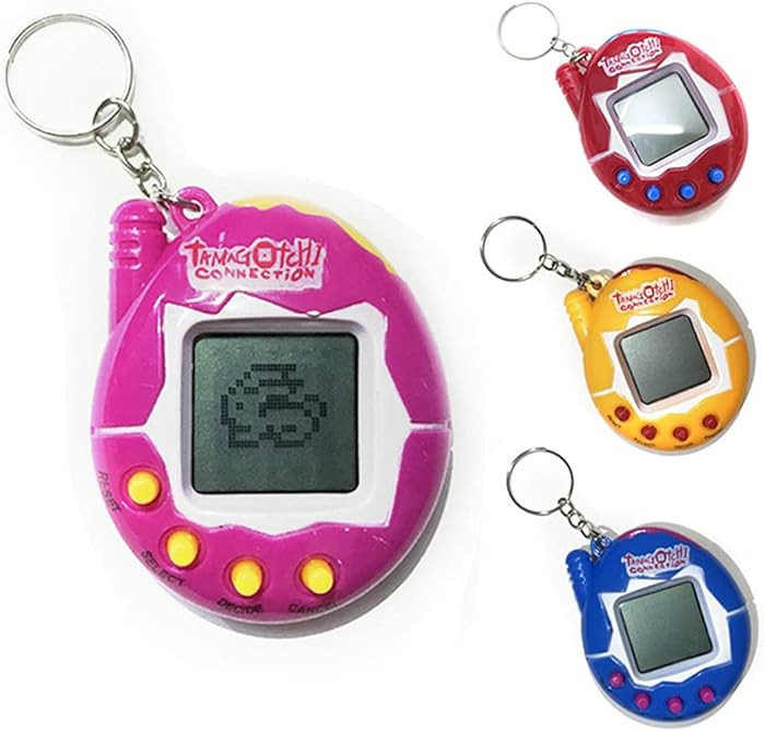 Electronic Digital Pet Virtual Pet Cyber Pet Toy ,1pcs Keychain Game Keyring Electronic Toys Nost... | Amazon (CA)