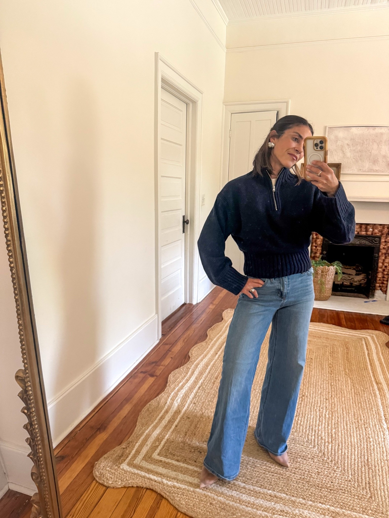 In medium sweater 
Jcrew

#LTKgrwm #LTKdayinmylife #LTKootd