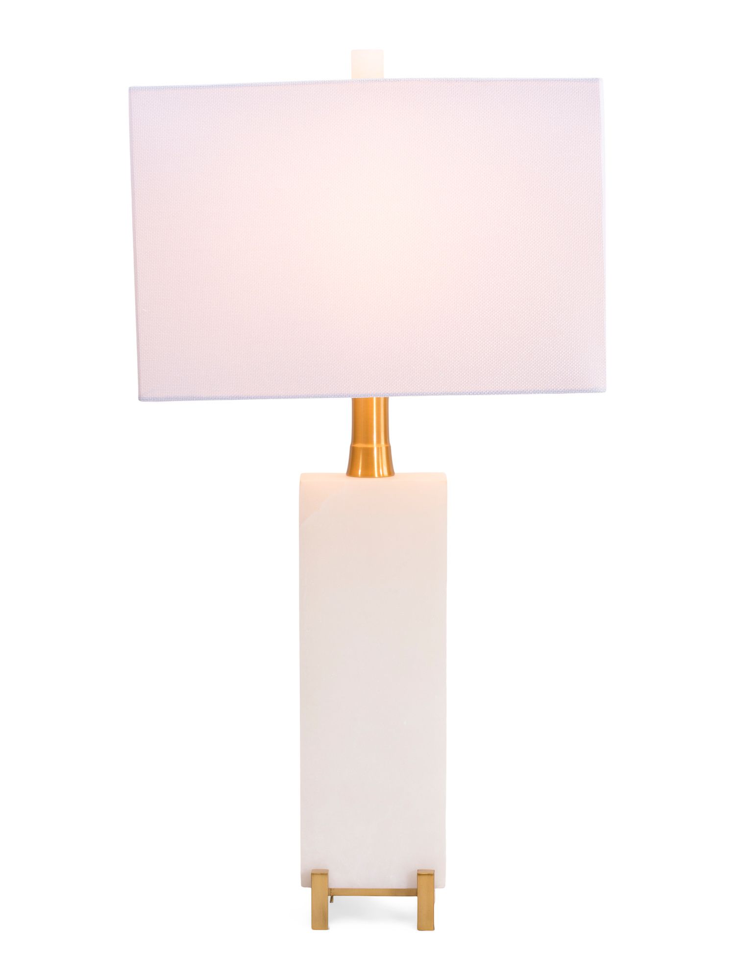 22in Sloane Alabaster Table Lamp | TJ Maxx