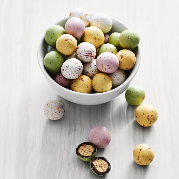 Williams Sonoma Chocolate Malt Ball Eggs | Williams-Sonoma