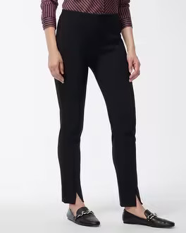 Bi-Stretch Front Seam Slit Ankle Pants | Chico's