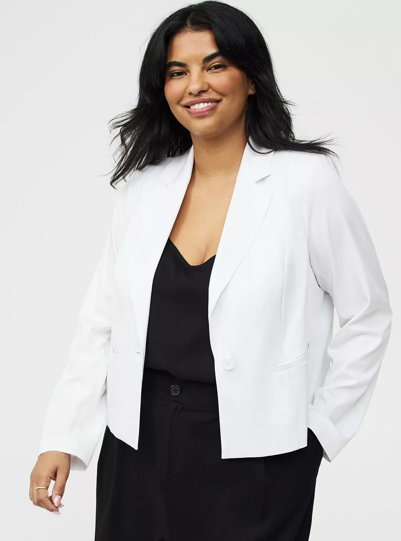 Hipster Challis Blazer | Torrid (US & Canada)