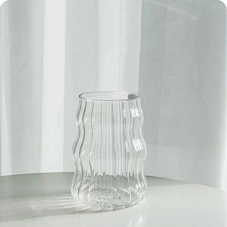 (2 pack) Better Homes & Gardens Fluted Bubble Glass Clear | Walmart (US)