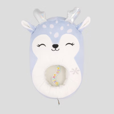 Squishmallows Kids' Deer Slippers - Light Blue 13-1 | Target