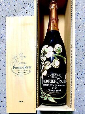 ** PERRIER JOUET FLEUR **French Champagne 1995 3L DOUBLE MAGNUM JEROBOAM | eBay US