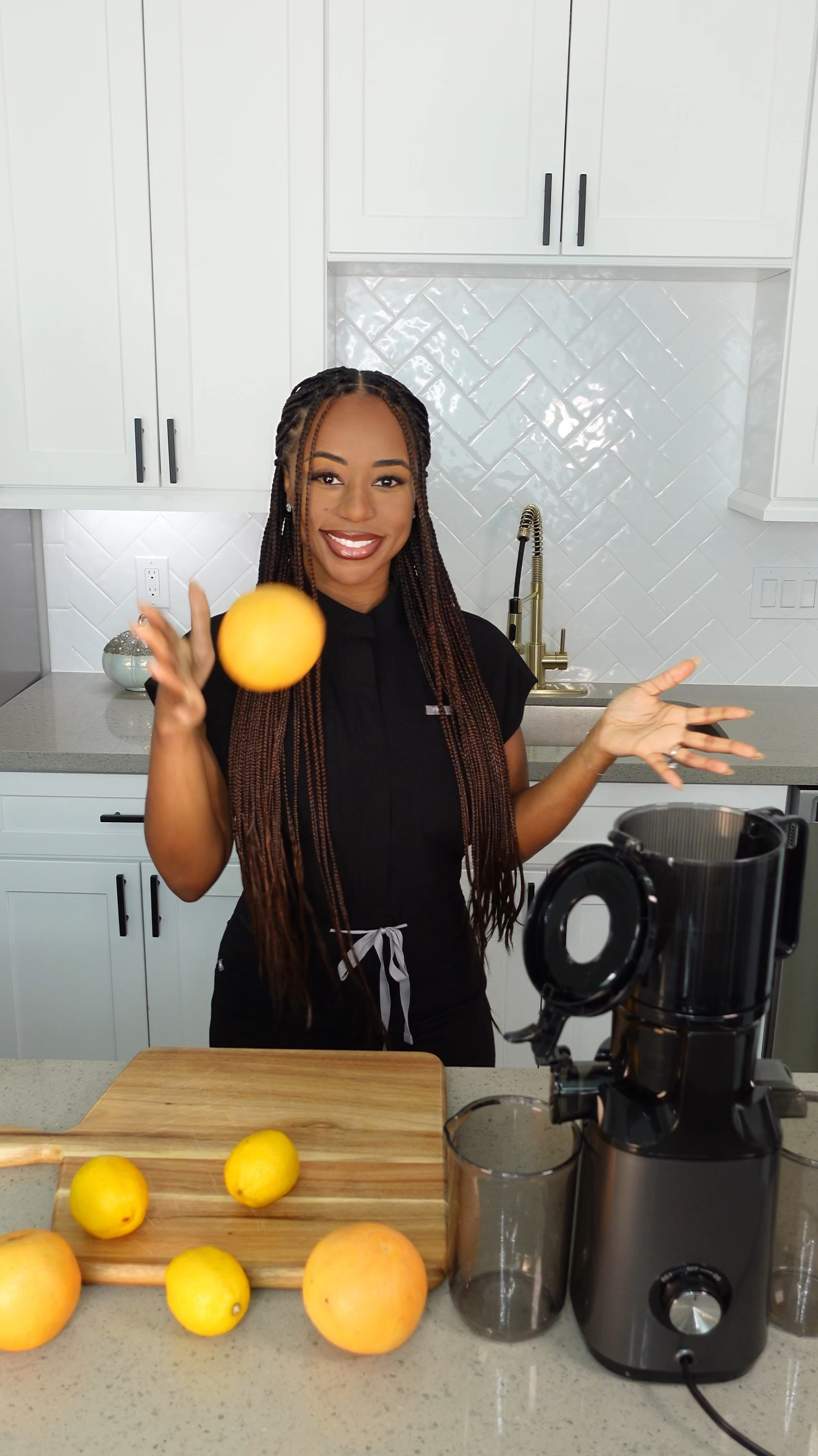 Start your mornings with a powerful wellness shot to boost your immune system, especially during cold and flu season. The average adult experiences 2 to 4 colds each year, but we can change that.

In this video, I combine grapefruit and lemon for a vitamin C punch, along with ginger and turmeric for their anti-inflammatory properties. Adding black pepper and cayenne enhances absorption and helps detoxify your body.

I store this mixture in convenient 4oz bottles to enjoy on an empty stomach every day. This is not just a refreshing drink; it’s an investment in your health.

#LTKGiftGuide #LTKVideo #LTKHome