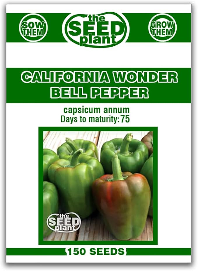 California Wonder Bell Pepper Seeds - 150 Seeds Non-GMO | Amazon (US)