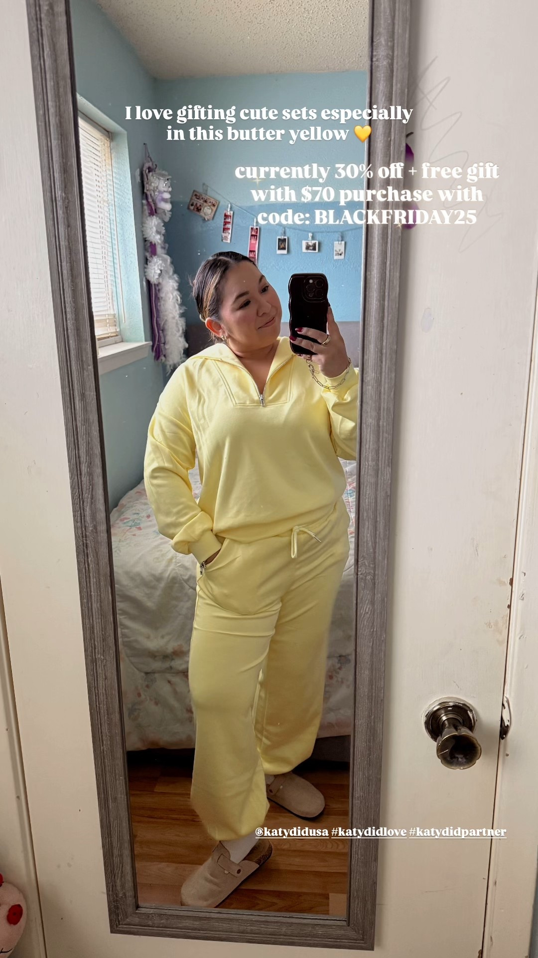 I love gifting cute sets especially in this butter yellow 💛 

currently 30% off now through November 30th + free gift with $70 purchase with code: BLACKFRIDAY25 @katydidusa #katydidlove #katydidpartner

#LTKCyberWeek #LTKSaleAlert #LTKHoliday