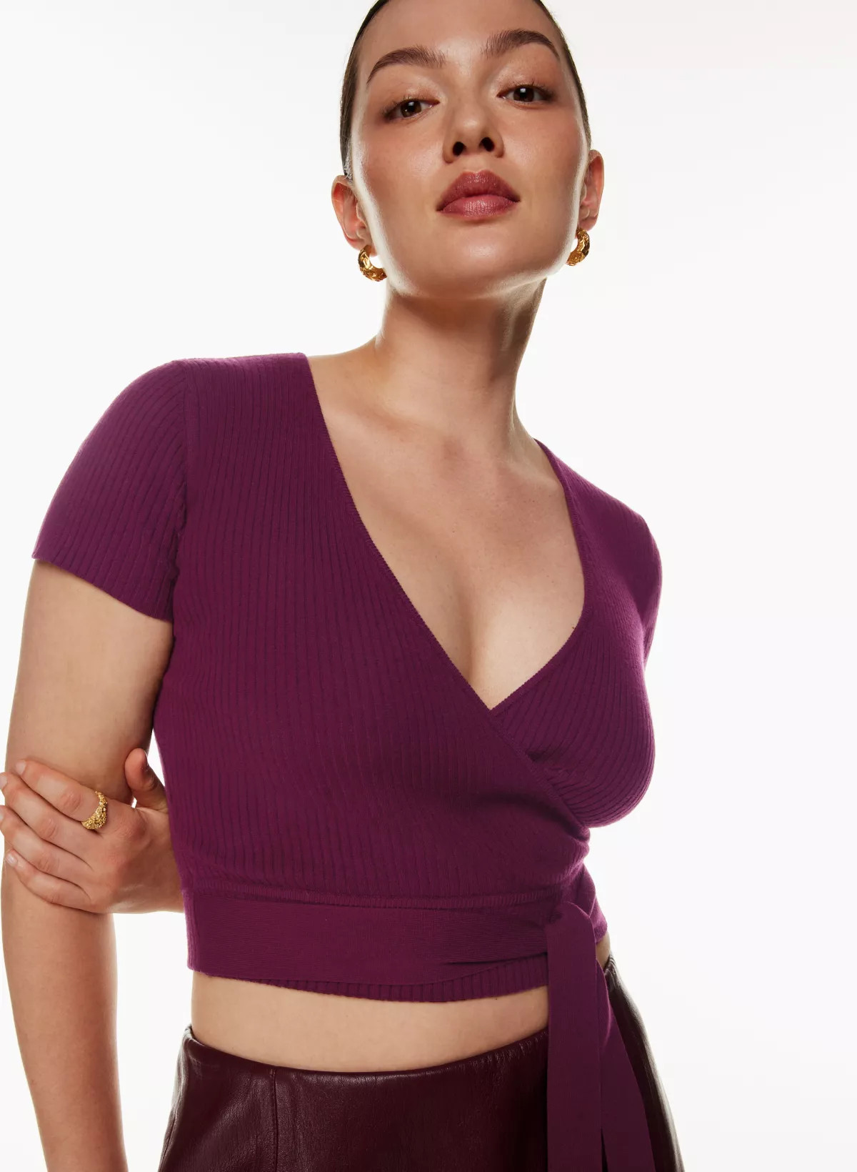 ALL TIED UP SWEATER | Aritzia