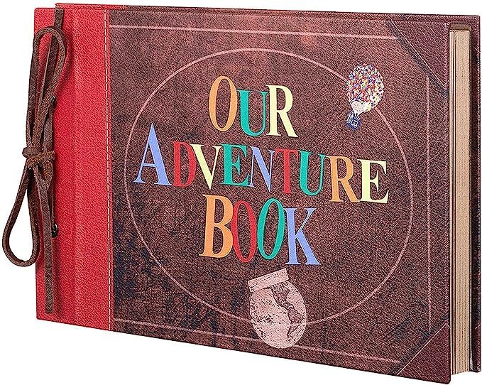 Photo Album Scrapbook, Photo Book,Adventure Book,Our Adventure Book Scrapbook with Colorful Cover... | Amazon (US)