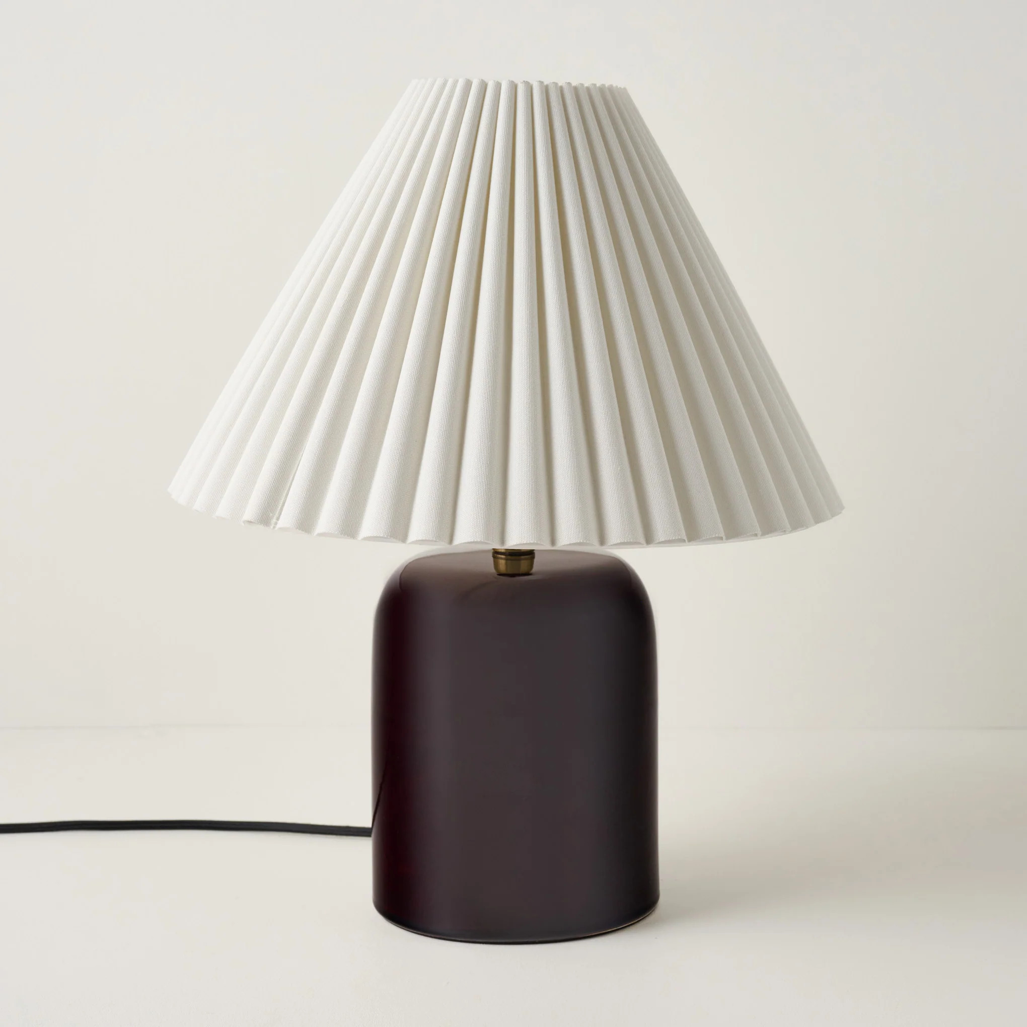 Farrah Table Lamp - Deep Burgundy | Magnolia