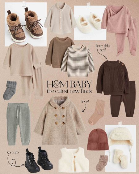 The cutest new H&M Baby arrivals!

#LTKbaby