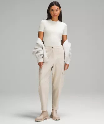 Wundermost Ultra-Soft Nulu Short-Sleeve Crew Thong Bodysuit | lululemon UK