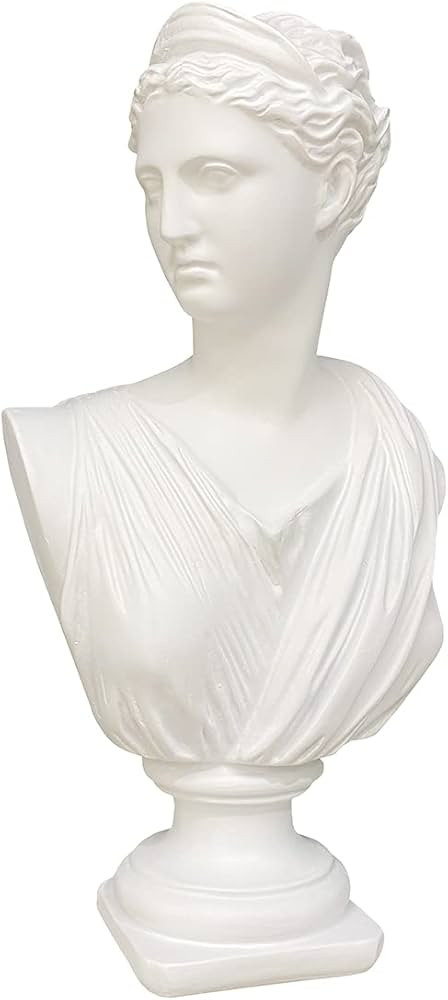 Semeid Large Greek Bust Statue,12.2" Roman Goddess of Wisdom Bust Sculpture Decor for Home,Office... | Amazon (US)