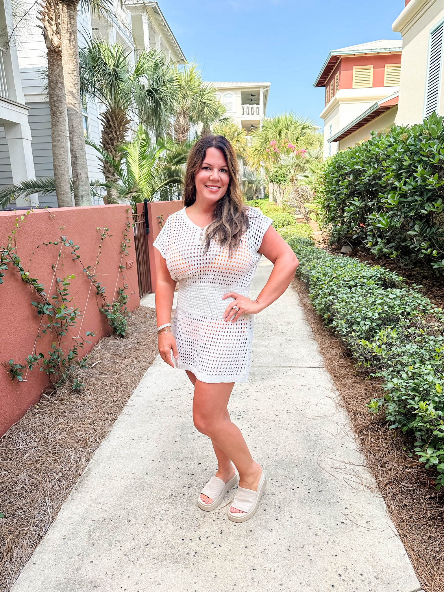Most loved Cupshe Coverup paired with some beach slides. Wearing a size Medium  

Vacation outfit | Beach Coverup | Steve Madden Sandals

#LTKstyletip #LTKswim #LTKSeasonal