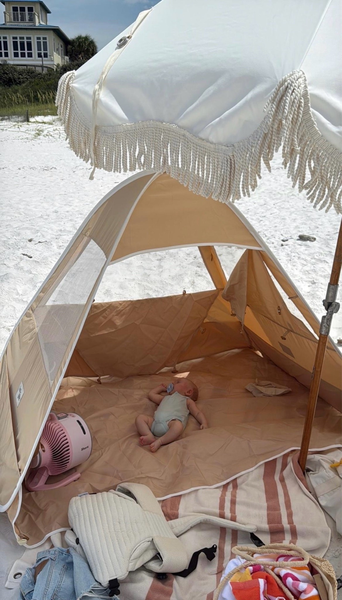 Amazon Prime Day Deals! Our must-haves for the beach! Exact tent is Lozi & Gabe (not linkable on here) 🩵☀️ @amazon 

#LTKBaby #LTKSwim #LTKFamily