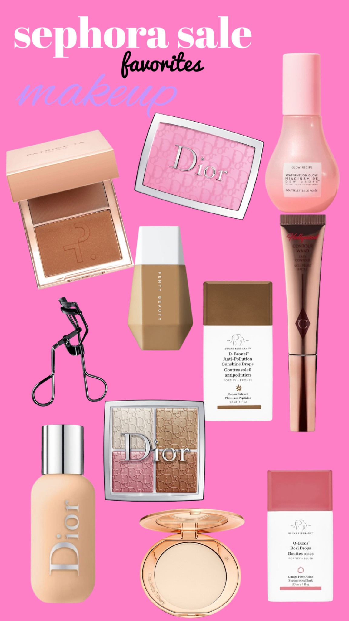 sephora sale makeup favorites! 

#LTKsalealert #LTKbeauty #LTKGiftGuide