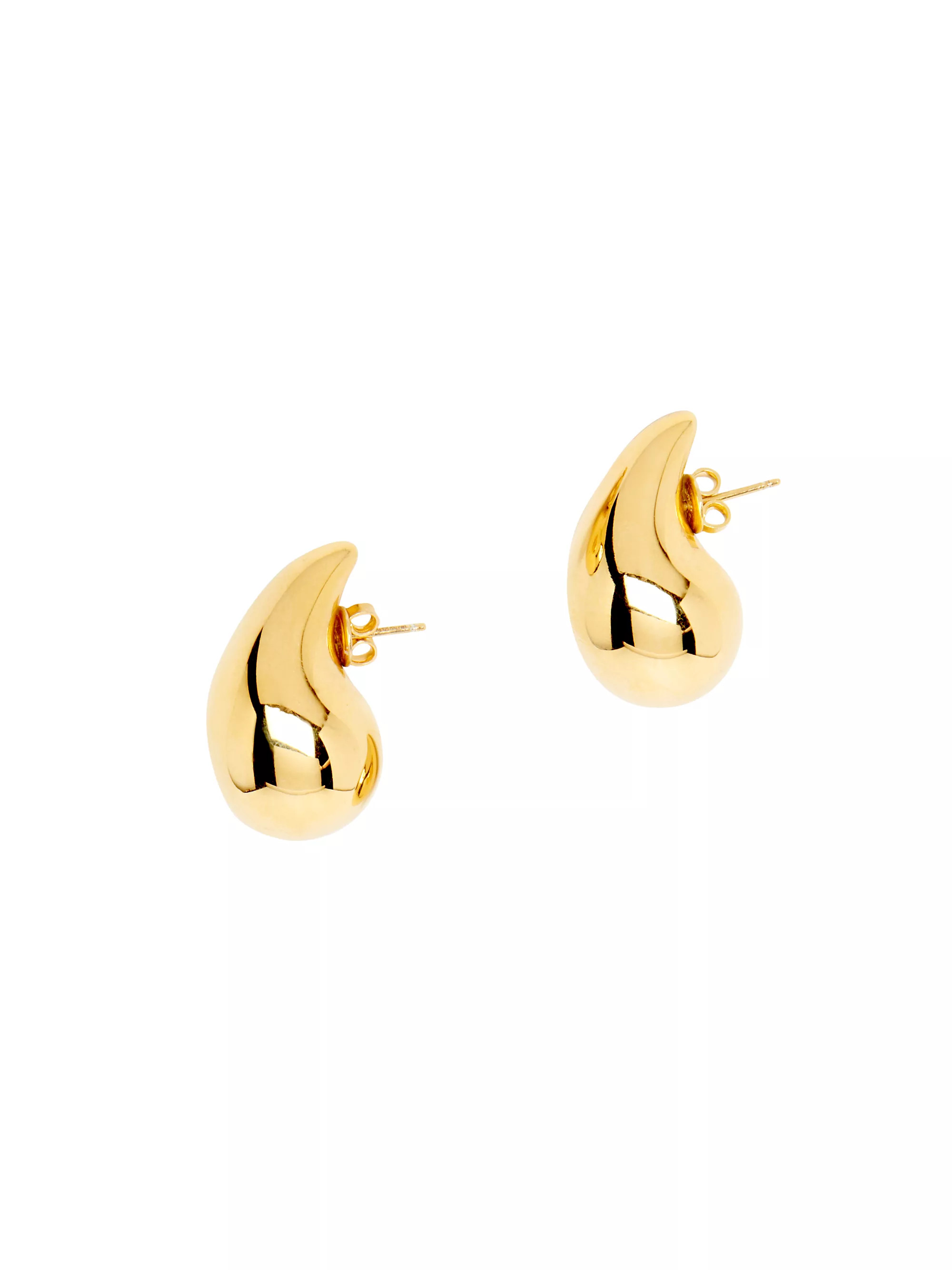 18K Gold-Finish Teardrop Earrings | Saks Fifth Avenue