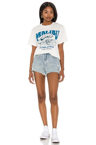 Show Me Your Mumu Travis Tee in Malibu Beach Graphic from Revolve.com | Revolve Clothing (Global)