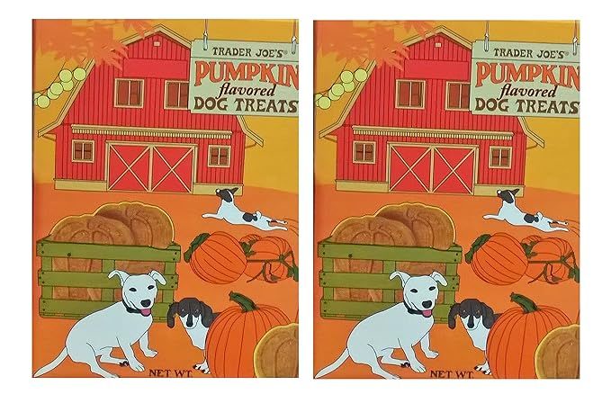 Trader Joe's Pumpkin Flavored Dog Treats 2-Pack | Amazon (US)