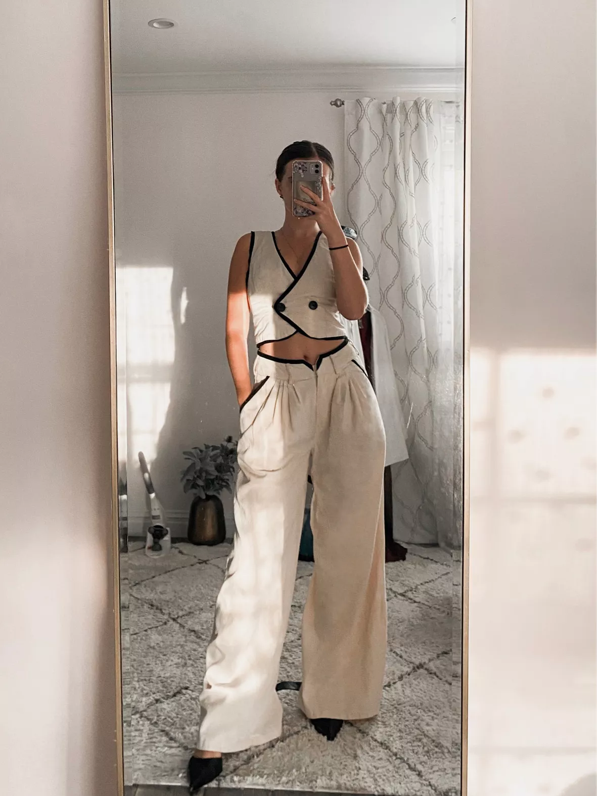 High-waist Dress Pants - Dark … curated on LTK