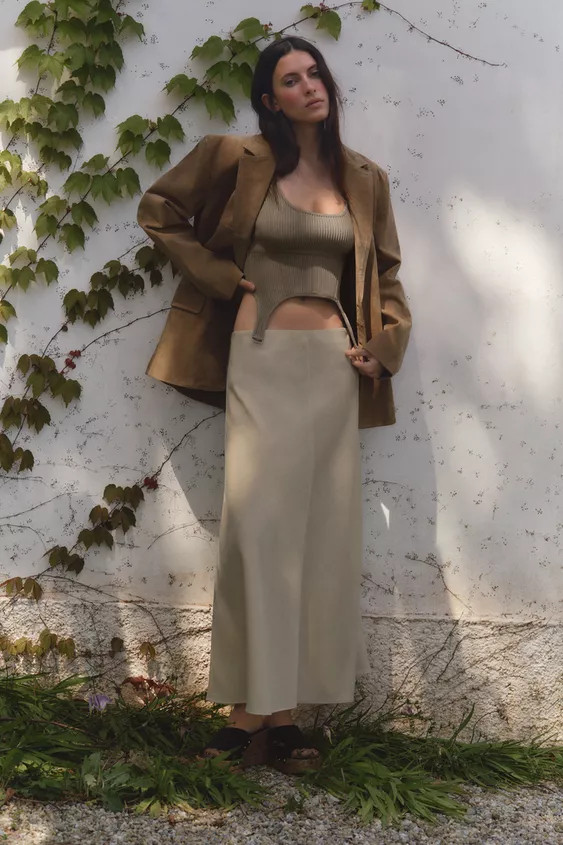 MIDI SKIRT | Zara UK