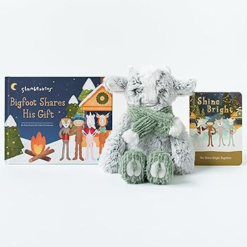 Slumberkins Shine Bright Kin & Bigfoot Shares His Gift Board Book - Promotes Self-Acceptance, Soc... | Amazon (US)