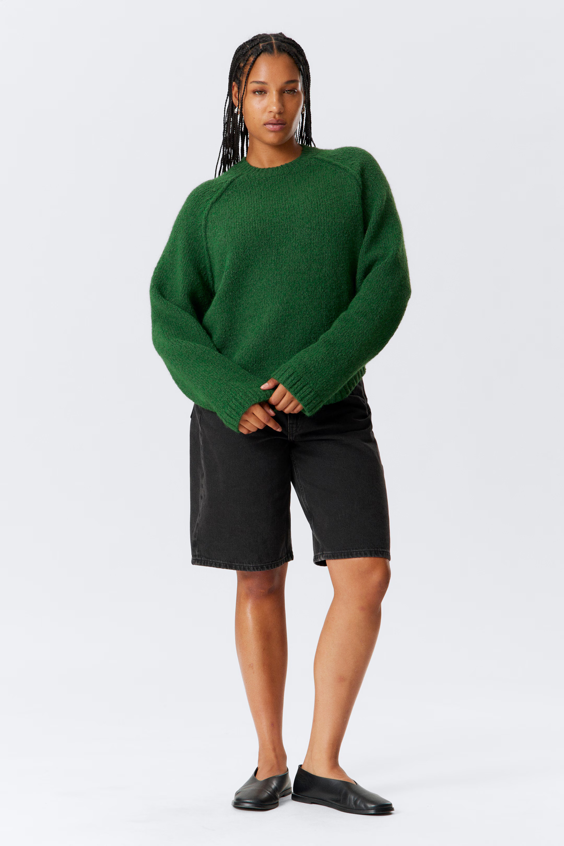 Losse gebreide raglantrui | H&M (DE, AT, CH, NL, FI)