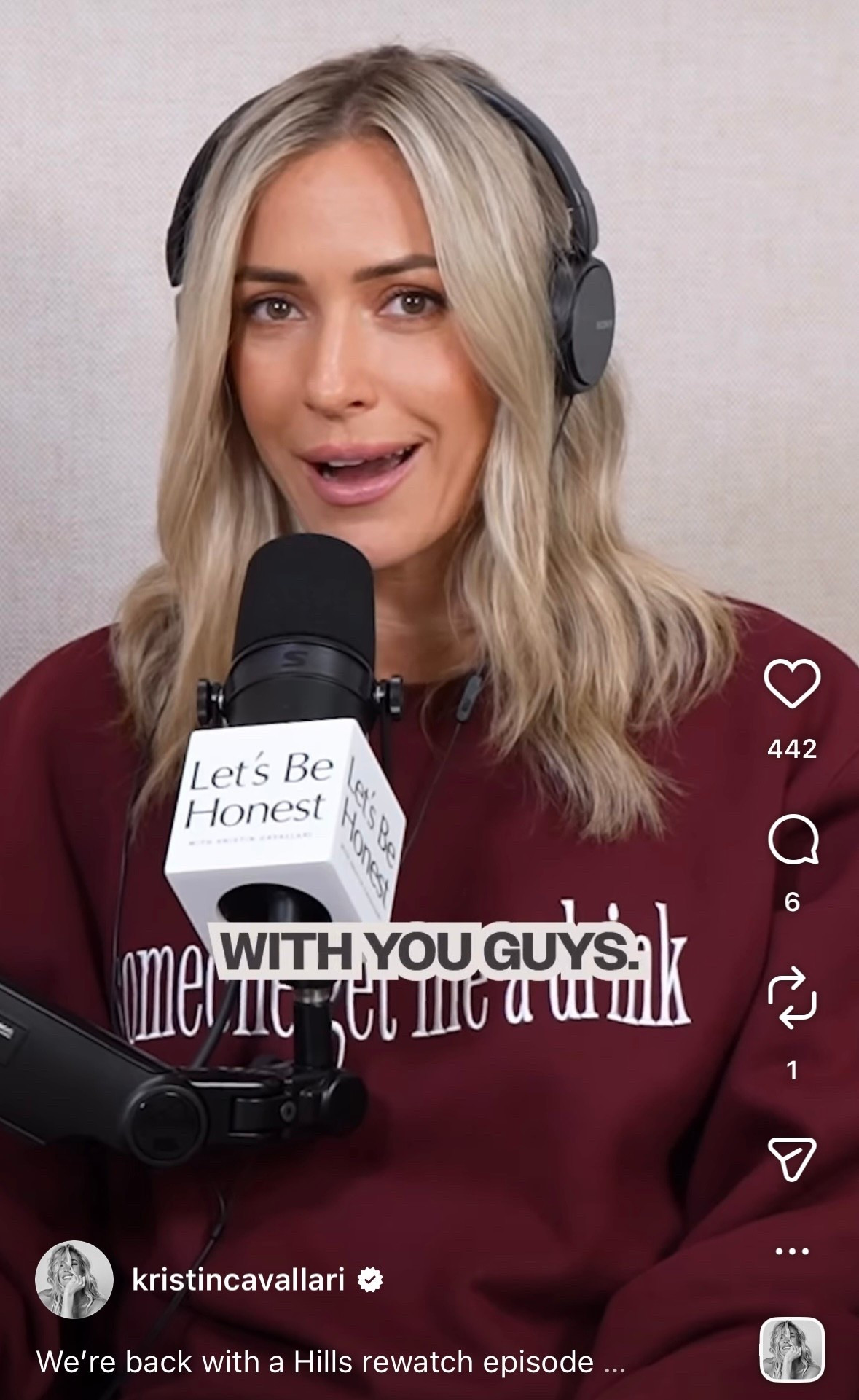 Kristin Cavallari’s recent podcast sweatshirt!

#LTKdayinmylife #LTKGiftGuide #LTKmomlife
