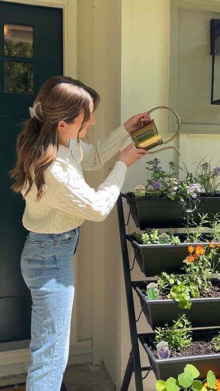 The perfect Gardening tip for small spaces and patios!
This tiered garden herb box was an Amazon outdoor find! Perfect for apartment friendly gardening and plants this summer! The cutest vertical vegetable garden and target hold watering can 

Amazon finds, Amazon home, gardening, gift ideas

#LTKSeasonal