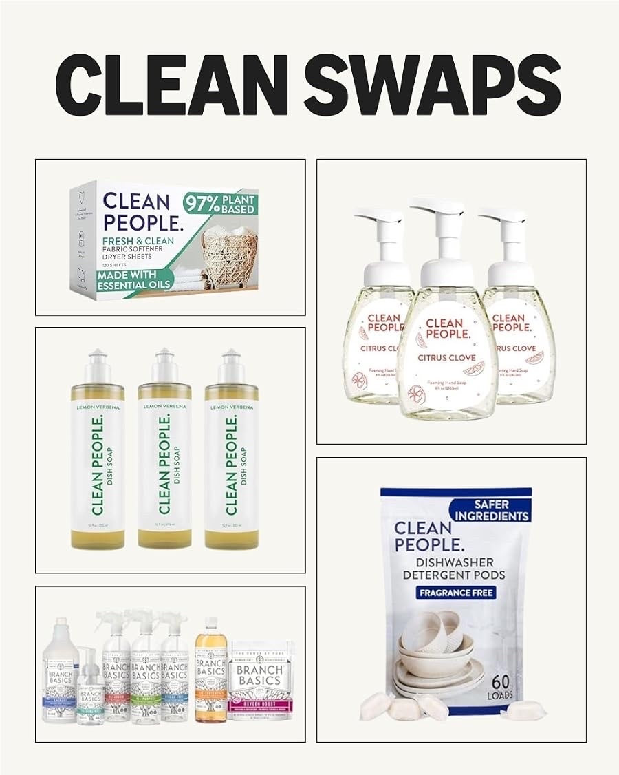 Simple clean swaps that fit seamlessly into everyday life. 🫧🧺Easy changes that can help create a more mindful home and routine.

Clean living, everyday swaps, wellness finds, home essentials, mindful living, Amazon finds, healthier home, lifestyle favorites

#LTKdayinmylife #LTKHome #LTKselfcare
