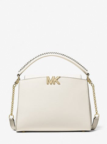 Karlie Medium Leather Satchel | Michael Kors US