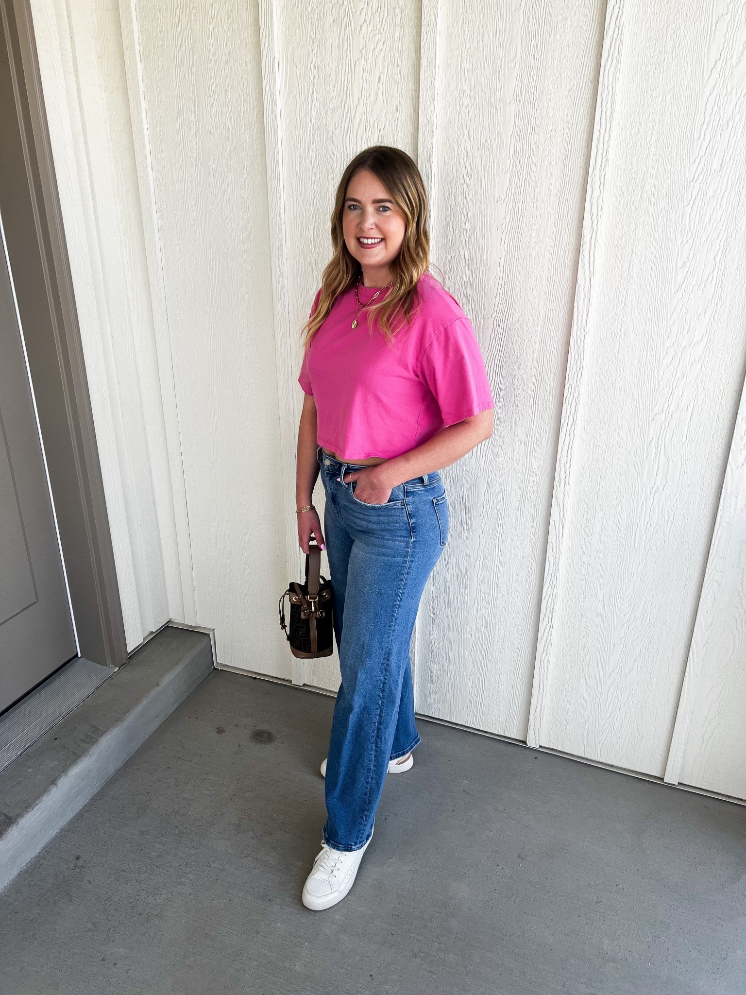 This Amazon cropped top is part of the Spring Sale 🌸 Comes in multiple colors, washes great, and keeps its quality wear after wear. Outfit is linked!

#LTKMidsize #LTKootd #LTKSaleAlert