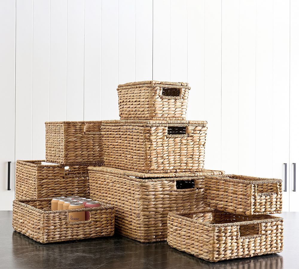 Savannah Handwoven Seagrass Basket Collection | Pottery Barn (US)