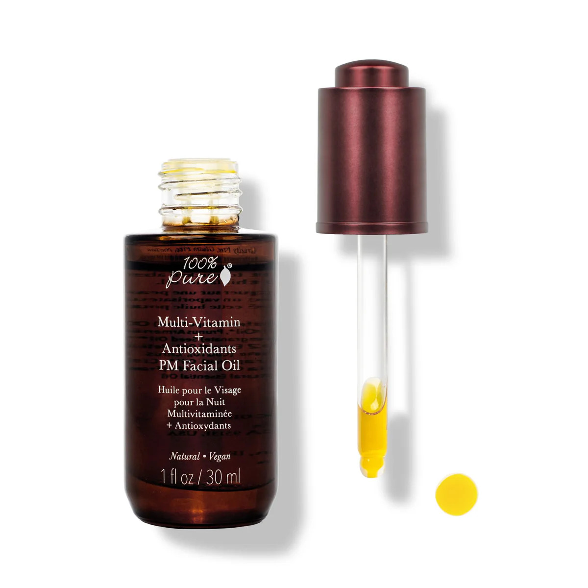 Multi-Vitamin + Antioxidants PM Facial Oil | 100% PURE